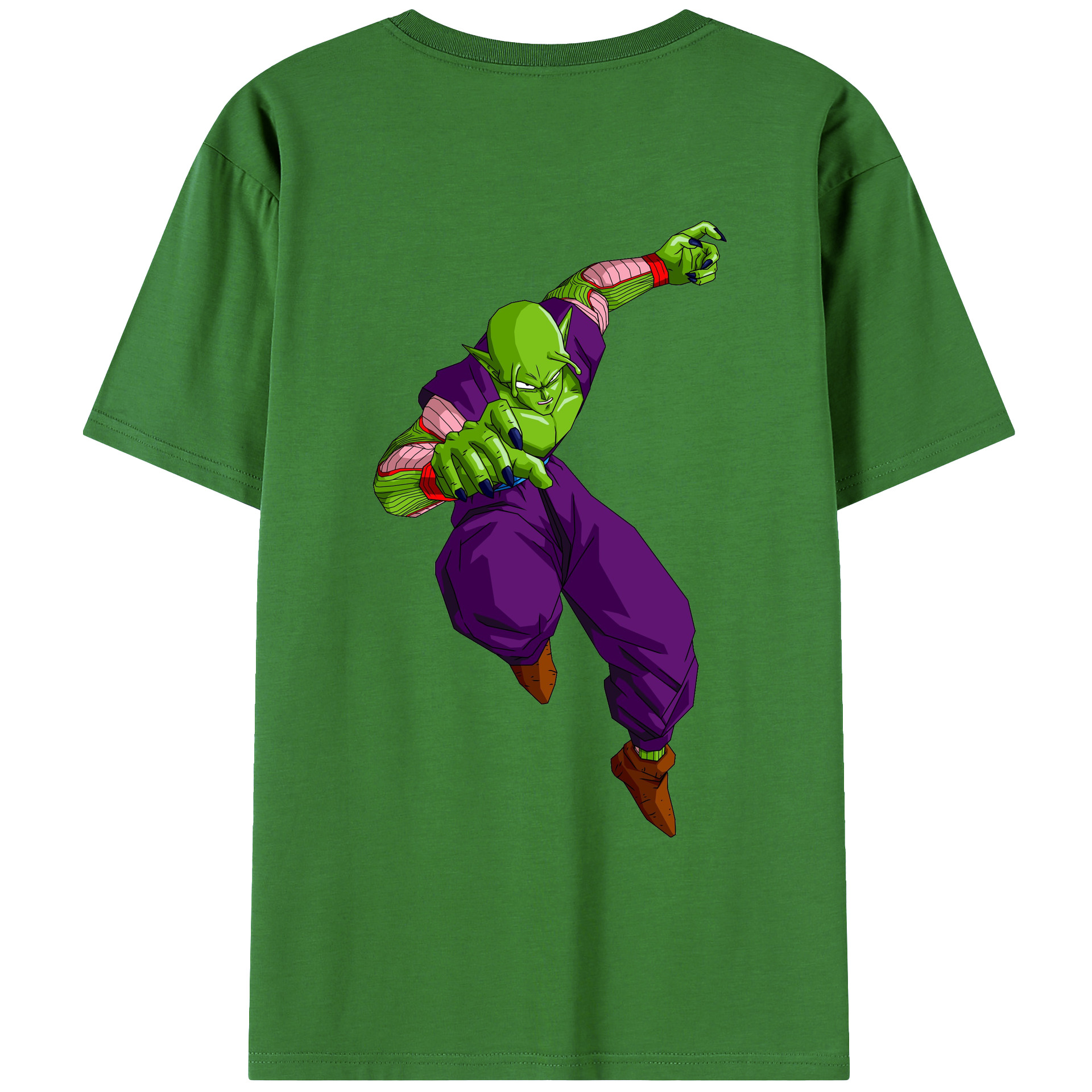 （画像用） ドラゴンボール ピッコロ DRAGON BALL Piccolo レディース半袖Tシャツ(バックプリント)